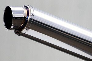 Realize 100φ×450 50.8φ スラッシュ汎用サイレンサー 楽天市場】REALIZE 汎用ステンレスサイレンサー（φ90×420/φ70