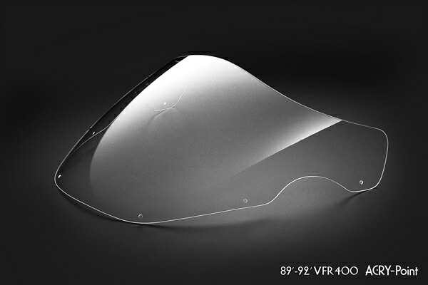 ACRYPOINT VFR400 （89-93年） ストリートタイプスクリーン（クリア） 110371