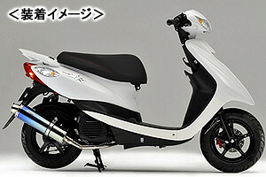 REALIZE 22Racing Ti(22レーシング チタン) マフラー/JOG(4st) 316-009-01|バイクパーツ MotoJam 店