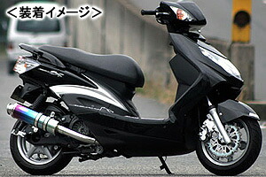 REALIZE 22Racing Ti（22レーシング チタン） マフラー/シグナスX（国内仕様） 314-009-01｜バイクパーツ MotoJam 店 28,326円