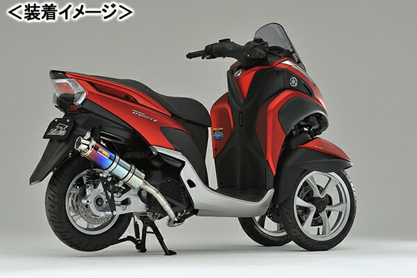 専用Realize ヤマハ トリシティ125 22Racing SUS マフラー REALIZE リアライズマフラー トリシティ125 SE82J 22 Racing