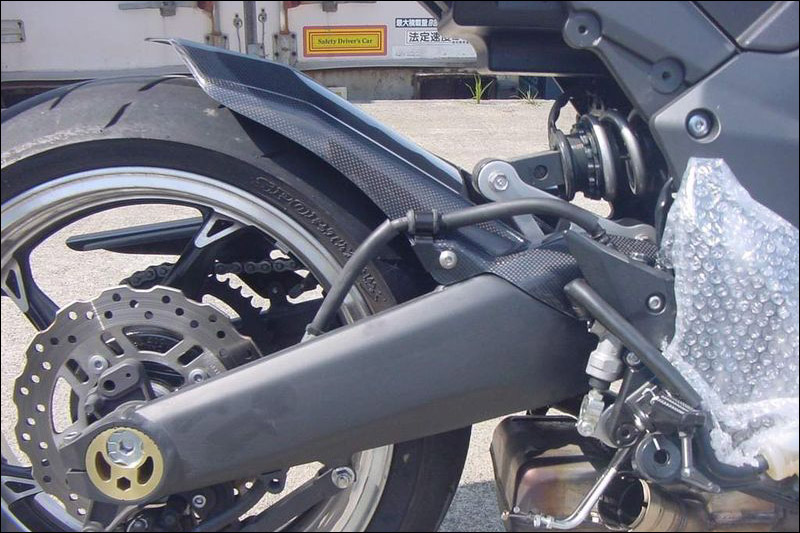 STRIKER STRIKER エアロデザイン カーボンリヤフェンダー ノーマルスイングアーム用/Z1000（10年-） SAD-RF112C