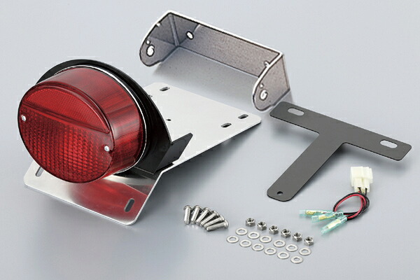 POSH Faith ZIIタイプ リアフェンダーレスキット(LED/レッドレンズ)/ゼファー1100・ゼファー1100RS 032090-LR-10|バイクパーツ MotoJam 店