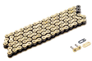 SP武川 D.I.D Gold＆Blackドライブチェーン（112L） 02-07-0142｜バイクパーツ MotoJam 店