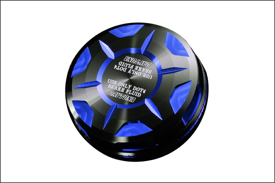 DAYTONA PREMIUM ZONEシリーズ マスターシリンダータンクキャップ NISSIN φ42 （ブルー） 92733 4,544円