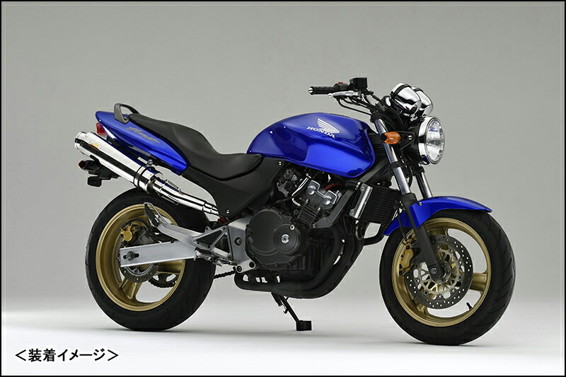 REALIZE Aria SUS TypeS（ステンレス） マフラー/ホーネット250［MC31］ 505-SO-003-02｜バイクパーツ MotoJam 店
