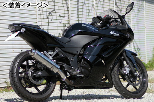 REALIZE Aria SUS TypeS（ステンレス） マフラー/Ninja250R［JBK-EX250K］ 507-SO-003-02