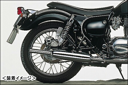 エストレヤ　POSH トライアンフタイプ　　　 　キャブトンマフラー（美品） POSH Faith トライアンフタイプマフラー（スリップオン）JMCA