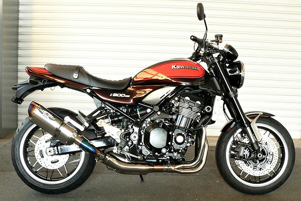 BEET Z900RS NASSERT-Evolution Type2 スリップオンマフラー（クリアチタン仕様） 0222-KE3-50｜バイクパーツ MotoJam 店 77,131円