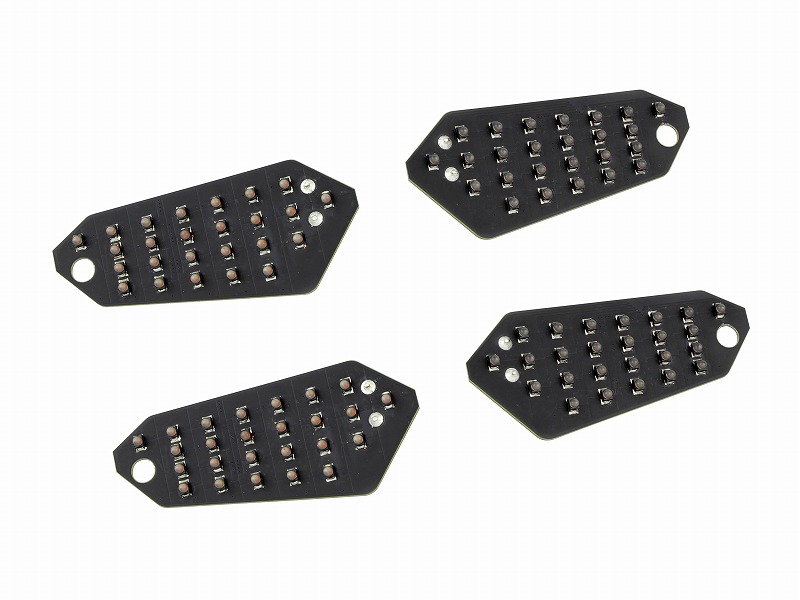 POSH Faith Z250SL （15-16） LEDコンバージョン シーケンシャルウインカー基板 リレー無し（4pcs） 072110