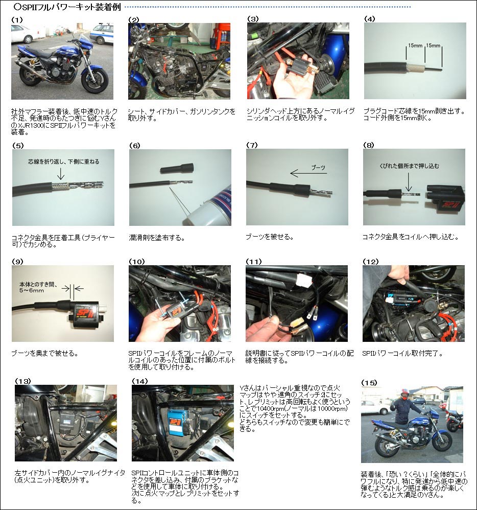 ASウオタニ CB1300SF［SC40］・X4 SP2フルパワーキット（コードセット