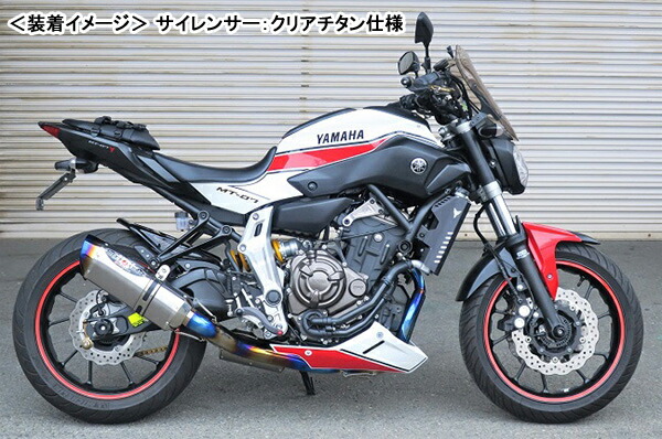BEET MT-07 ［EBL-RM07J］ （14-17年） NASSERT Evolution Type II T2（クリアチタン仕様） 0223-Y47-50