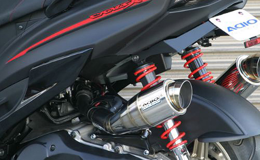 在庫限り シグナスx 4型 5型 ターボキット ワンオフ マフラー ミラー カスタム Nedan Ga Gekiyasu