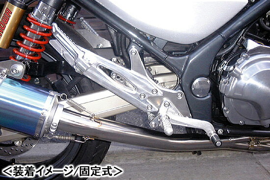 BEET ハイパーバンク（シルバー/固定式）/バリオス2 0111-K52-20｜バイクパーツ MotoJam 店 42,253円