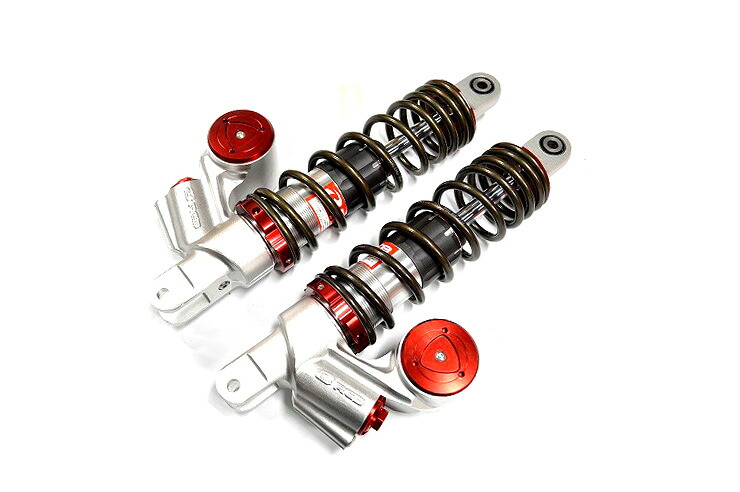 KN企画 AEROX155・NVX155 RCB 305mm 減衰調整リアショック SB-3（レッド/ブロンズ） 01A0127T