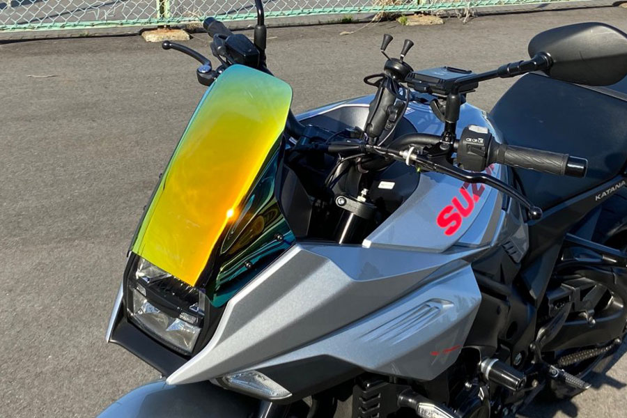 ACRYPOINT KATANA （19年-） ミラースクリーン 130283｜バイクパーツ MotoJam 店