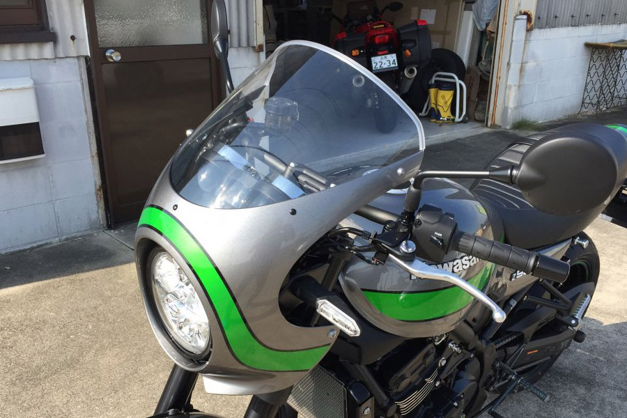 ACRYPOINT Z900RS CAFE （18-20年） ストリートタイプスクリーン （クリア） 140241