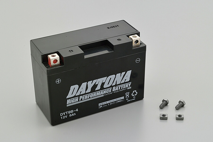 DAYTONA ハイパフォーマンスバッテリー(DYT9B-4)MFタイプ 92883|バイクパーツ MotoJam 店