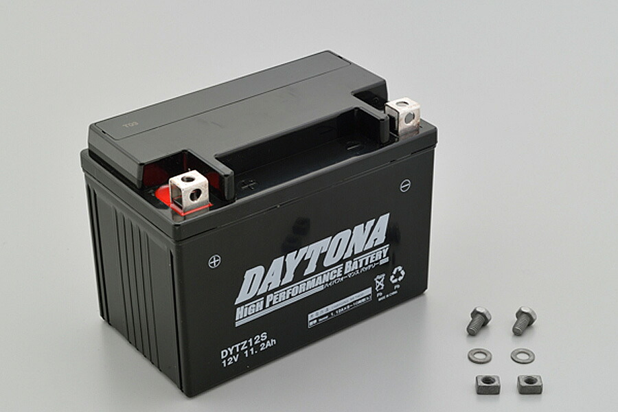 DAYTONA ハイパフォーマンスバッテリー（DYTZ12S）MFタイプ 92887