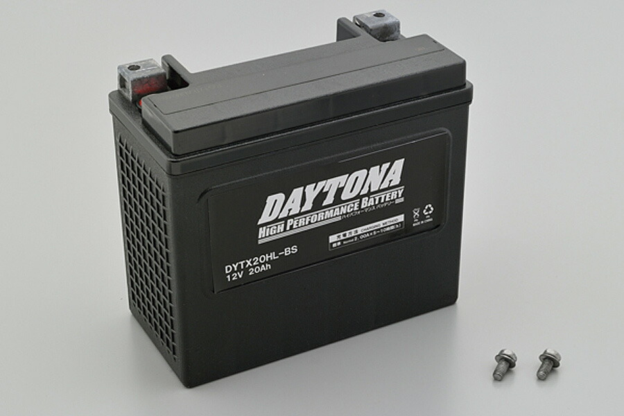 楽天市場】デイトナ ハイパフォーマンスバッテリー DYTX20HL-BS
