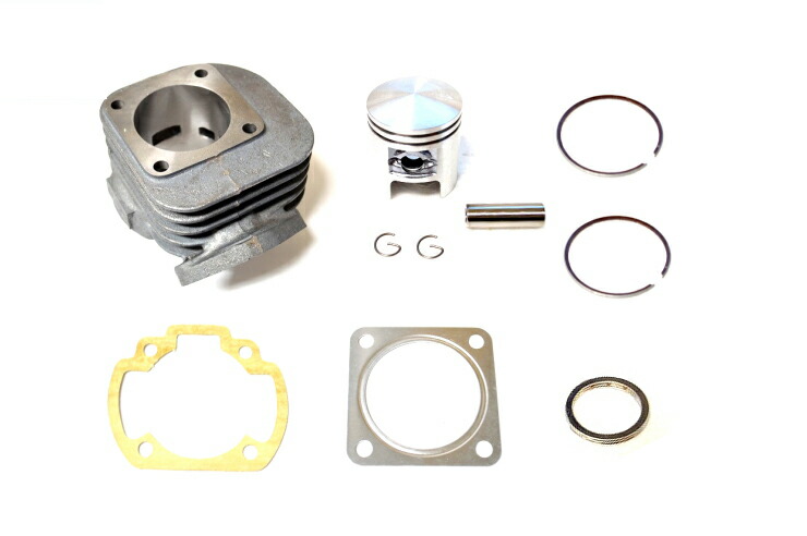 送料無料（沖縄配送） AIRSAL アルミメッキボアアップキット 68.7cc（HONDA50cc縦型ディオ系） KN企画 