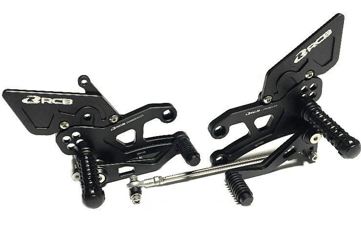 【対応】KN企画 GSX-R125・GSX-R150 ・GSX-S125・GSX-S15 RCB アルミバックステップ S2-V2シリーズ（ブラック） 01FR034B-KN
