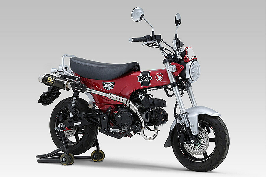 YOSHIMURA DAX125 ［JB04］ 機械曲GP-MAGNUMサイクロン TYPE-UP EXPORT SPEC 政府認証 SC （カーボンカバー） 110A-45H-5U90｜バイクパーツ MotoJam 店
