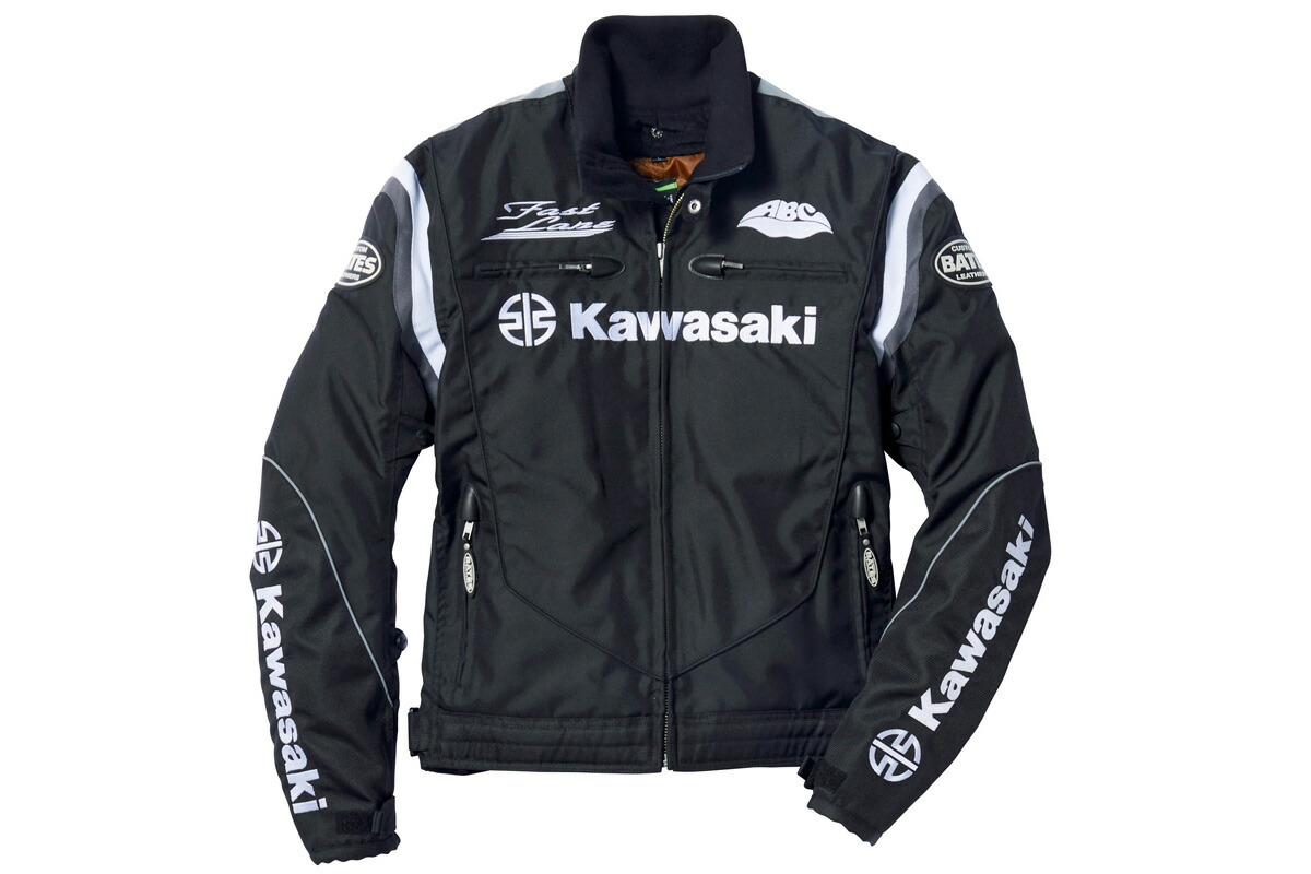 楽天市場】KAWASAKI カワサキ×BATES ナイロン3シーズンジャケット