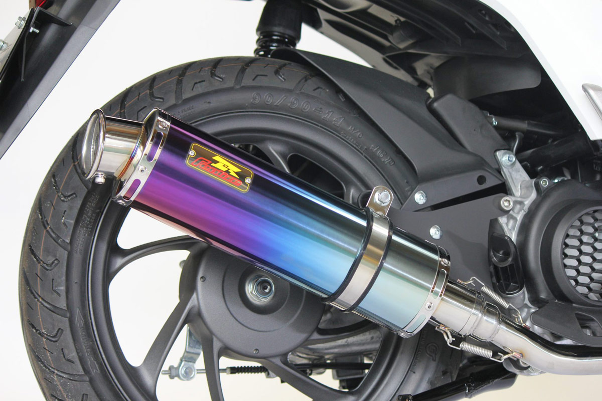 楽天市場】リアライズ 358-009-00 22Racing ステンレス マフラー