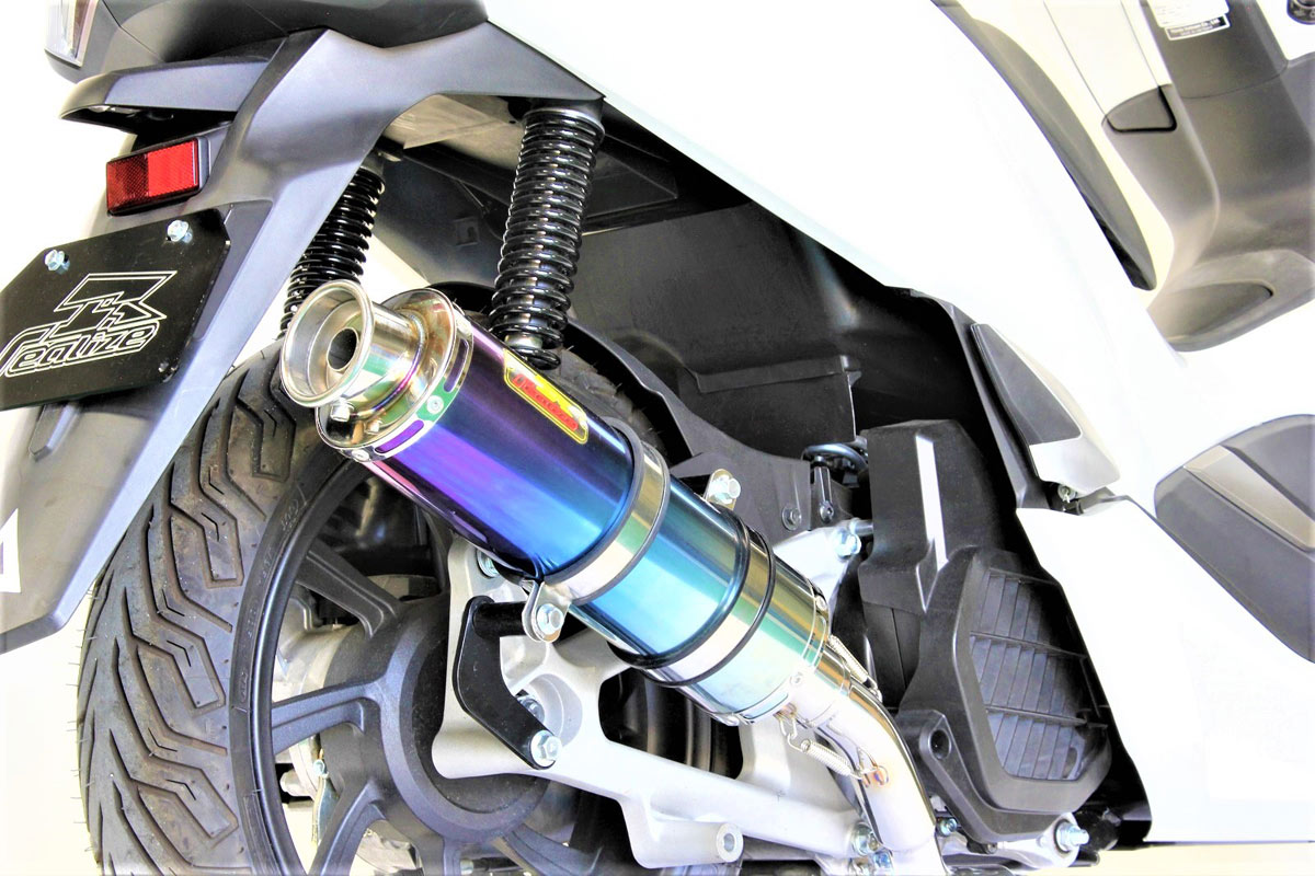 REALIZE PCX160 ［KF47］ 22Racing Ti |チタンマフラー 351-009-01