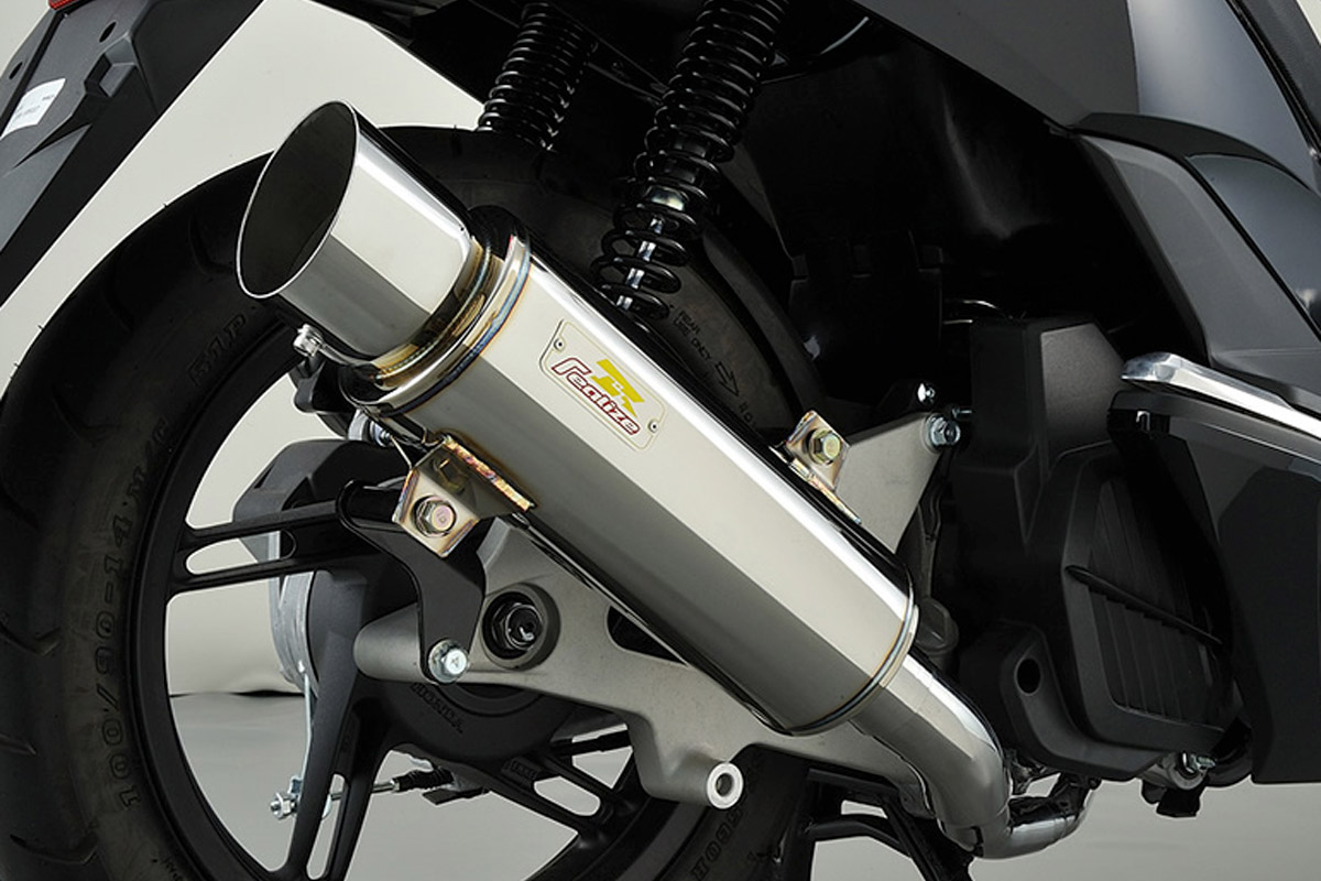 REALIZE PCX ［JF56］ Reckless（レクレス）SUS ステンレスマフラー 329-007 19,788円