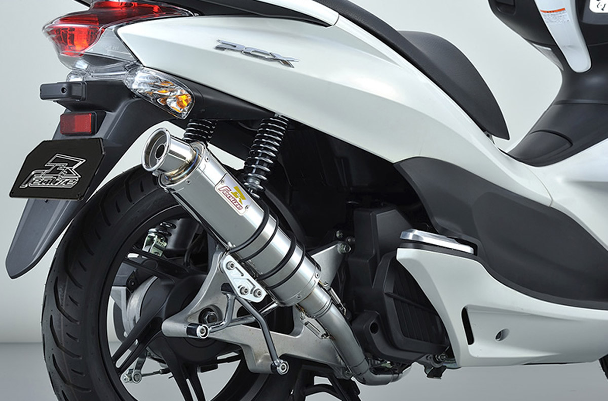 REALIZE PCX125 ［JF28 後期型］ Blink（ブリンク）SUS ステンレスマフラー 327-011-00｜バイクパーツ MotoJam 店