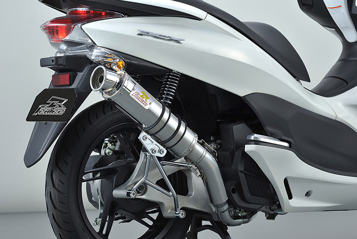 REALIZE PCX150 ［KF12］ EXIST（イグジスト） SUS ステンレスマフラー 325-010-00｜バイクパーツ MotoJam 店