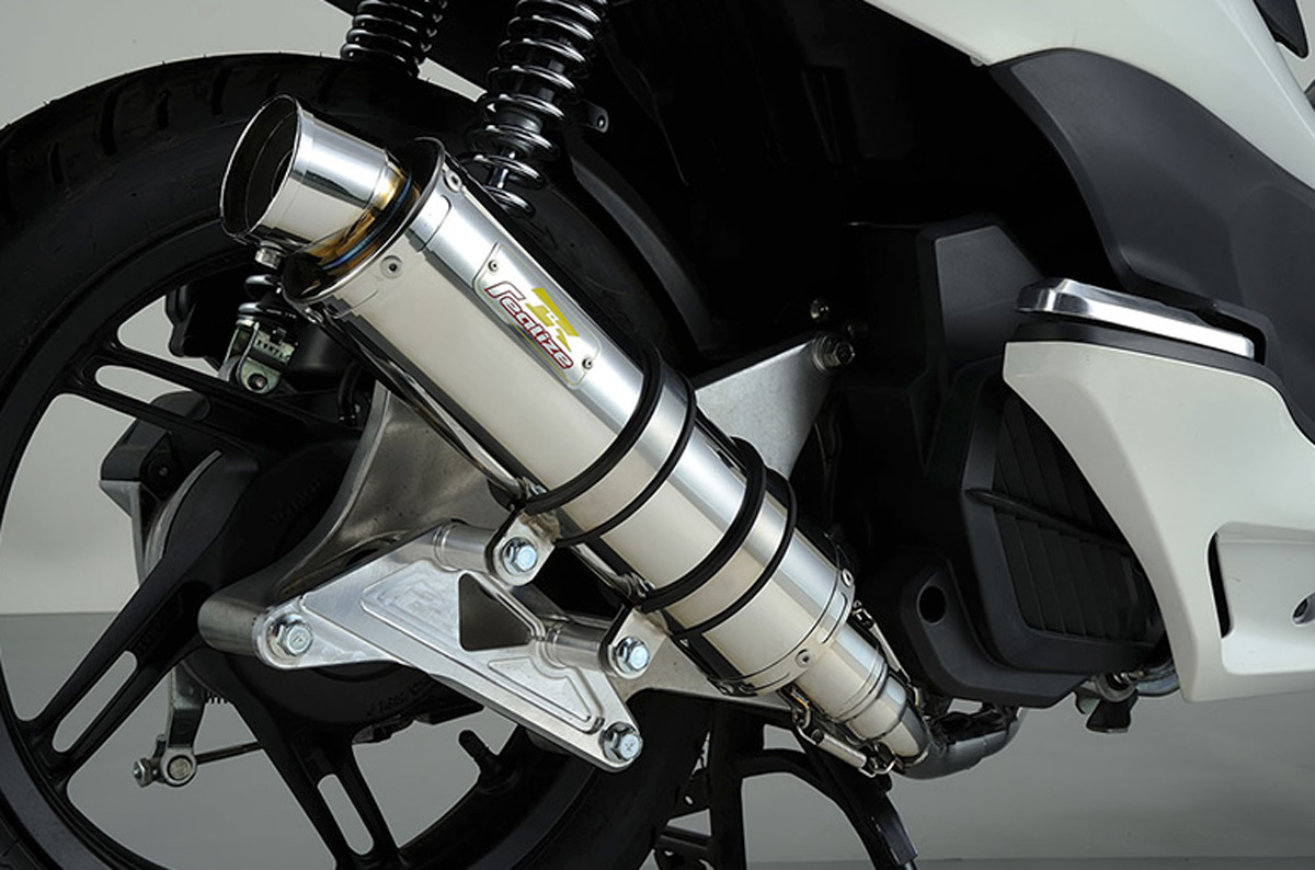 REALIZE PCX150 ［KF12］ XESTA（ゼスタ） SUS ステンレスマフラー 327-013-00