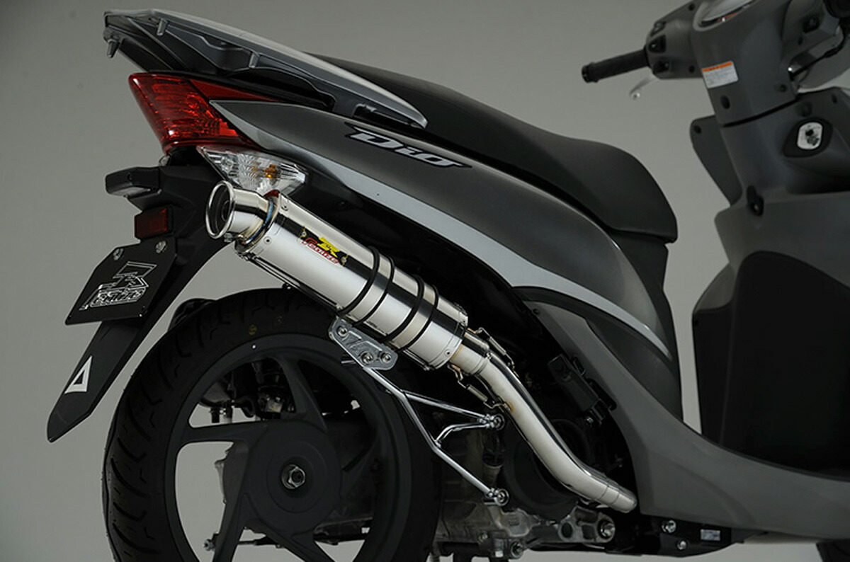 wirus win マフラー dio110 jf31 楽天市場】WirusWin ディオ110(JF31) ロイヤルマフラー スポーツタイプ