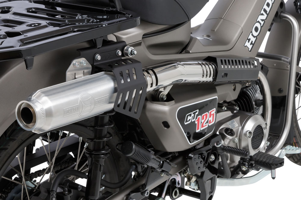 MORIWAKI CT125 ［8BJ-JA65］ （23年） フルエキゾースト MONSTER SUS（ステンレス） 01810-D21X4-00｜バイクパーツ MotoJam 店