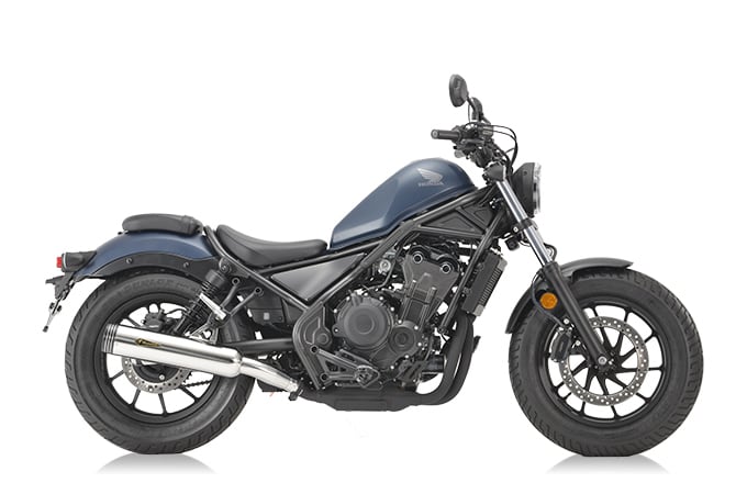 r’s gear Rebel500 ［8BL-PC60・2BL-PC60］ （17-22年/23年-） ワイバンクラシック スリップオン マフラー ステンポリッシュ MH56-03CP
