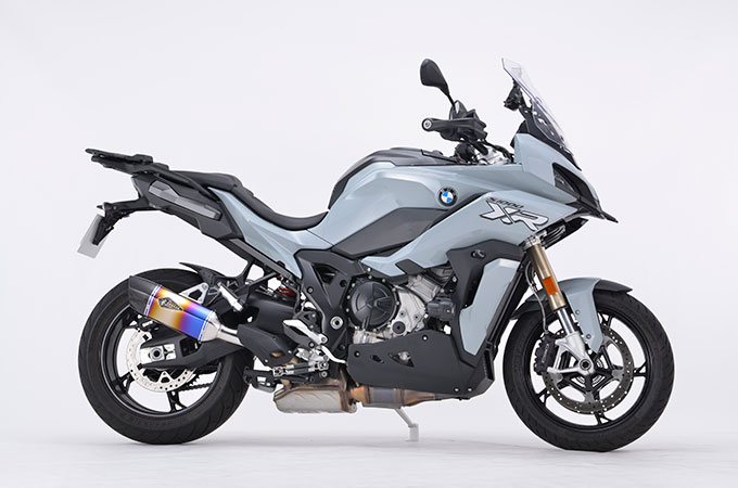 r’s gear S1000XR （20～22年） ［2BL-S10AA］ リアルスペック スリップオン マフラー チタンドラッグブルー RB19-03SD