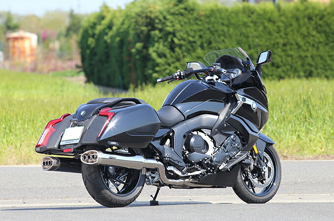 r’s gear K1600B・K1600GrandAmerica ［2BL-K16AA］ （17～22年） ワイバン クラシック フルエキゾースト ツイン マフラー チタンポリッシュ WB16-02CT
