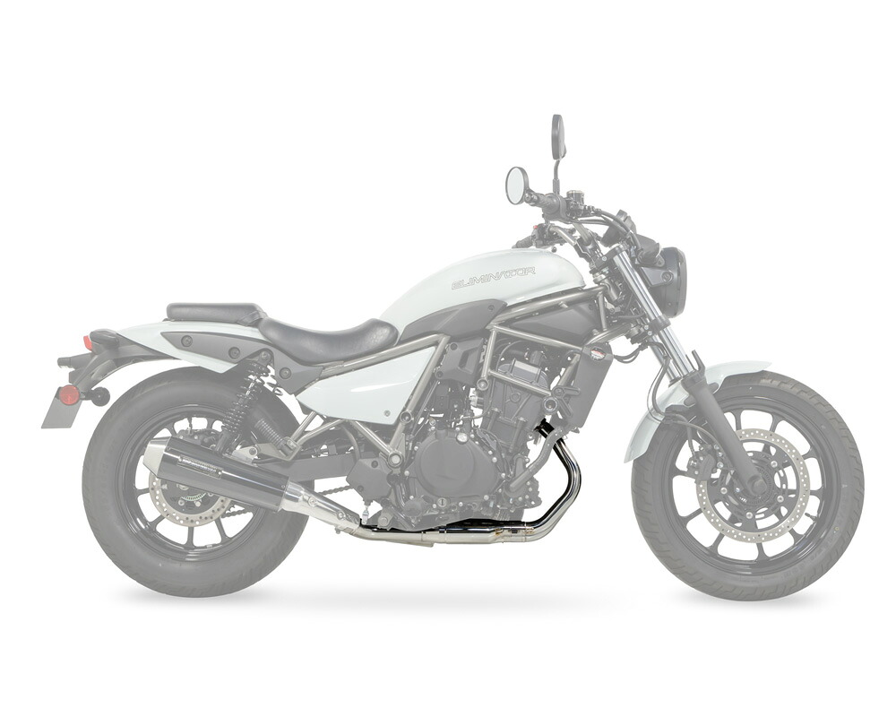 MORIWAKI ELIMINATOR ［8BL-EL400A］ （24年-） フロントパイプ（ステンレスポリッシュ）ELIMINATOR 24- FRONT PIPE SUS 01811-20261-00