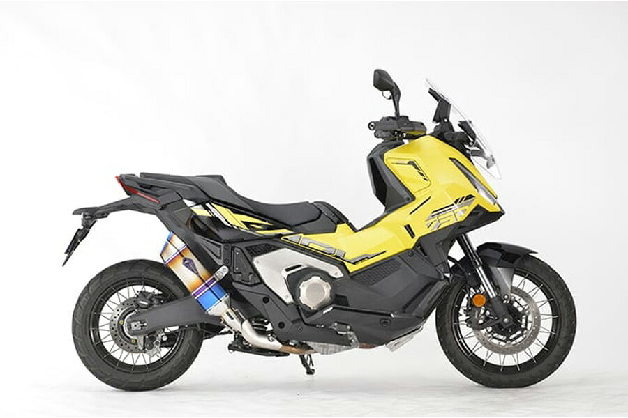 r’s gear X-ADV ［8BL-RH21］ （25年-） リアルスペック スリップオンマフラー チタンドラッグブルー RH61-T3SD