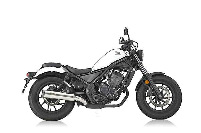 r’s gear Rebel250 ［8BK-MC49］ （23年-） ワイバン クラシック スリップオン マフラー ステンポリッシュ MH55-03CP