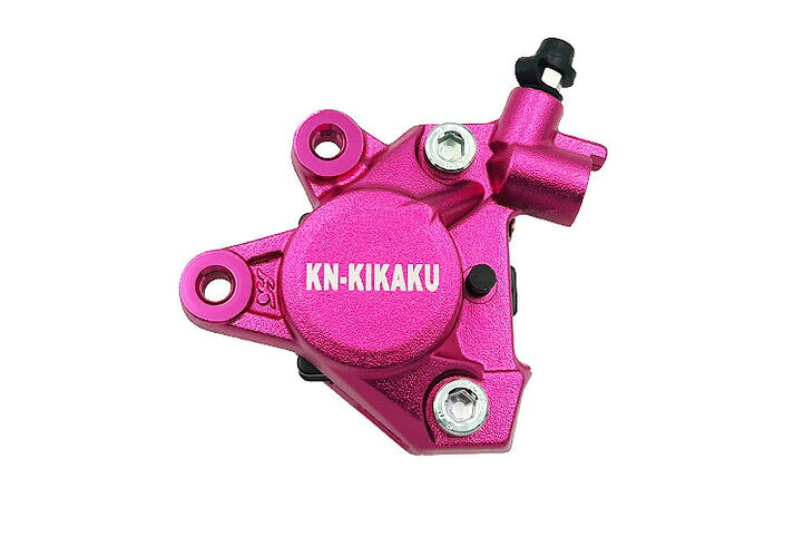 KN企画 2POTキャリパー 対向キャリパー 鋳造キャリパー（ ピンク）/スーパーJOG-ZR・グランドアクシス100 DK02-KN-PI