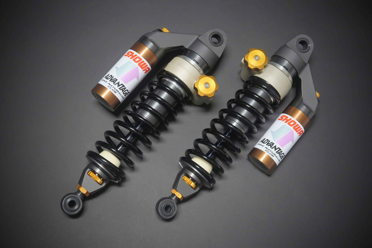ADVANTAGE ADVANTAGE SHOWA RS-γ リアサスペンション（油圧イニシャルアジャスター）/V-MAX1200（95-08年） 621-Y040-RGB｜バイクパーツ MotoJam 店