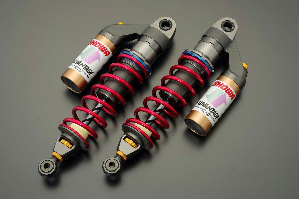ADVANTAGE ADVANTAGE SHOWA RS リアサスペンション（削り出しイニシャルアジャスター）/ZEPHYR750・ZEPHYR750RS 621-K080-RS｜バイクパーツ MotoJam 店