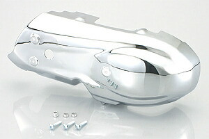 KITACO クランクケースカバーガーニッシュ/DIO110[JF31] 335-1427100｜バイクパーツ MotoJam 店
