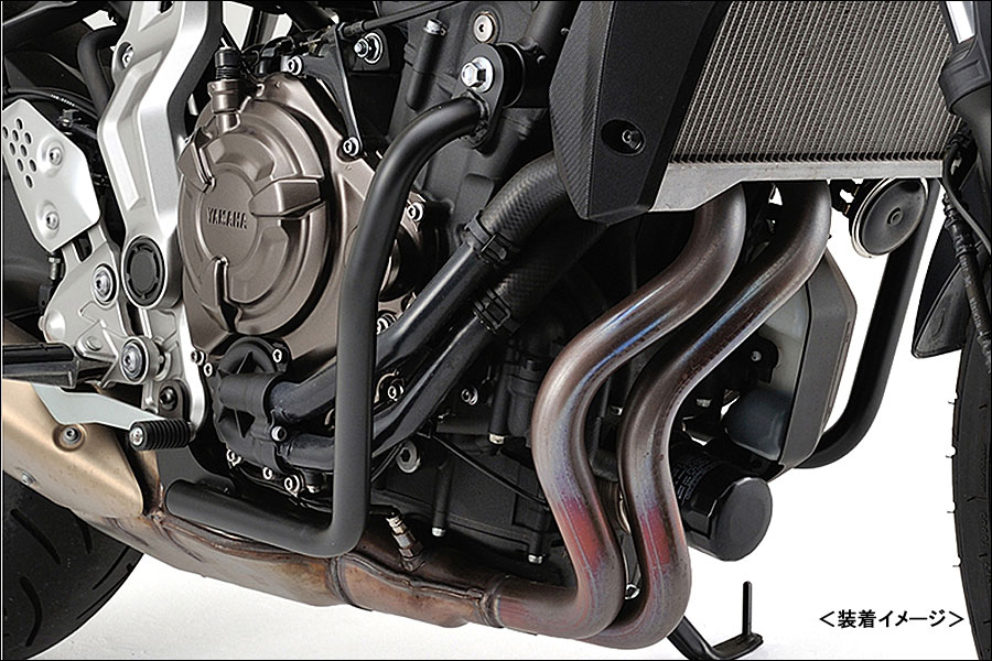 DAYTONA パイプエンジンガード/MT-07/ABS(14-17年) 96138|バイクパーツ MotoJam 店