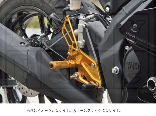 BABYFACE ベビーフェイス YZF-R125 23-/YZF-R15 23- パフォーマンスステップキット ブラック クイックシフト対応|MOTO-OCC 店