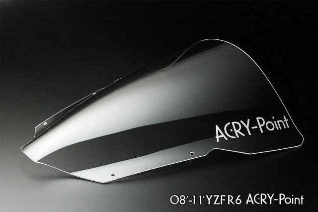 ACRY-Point アクリポイント YZF-R6 08-14 クリア レーシング 120220｜MOTO-OCC 店