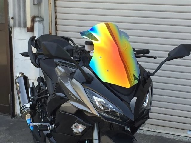 ACRY-Point アクリポイント Ninja1000 17-19 ミラースクリーン ストリート 5cmロング 170051｜MOTO-OCC 店 29,783円